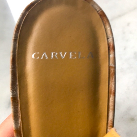 Chic leather sling back, with a European feel.Purchased at Harrods London - Picture 6 of 6